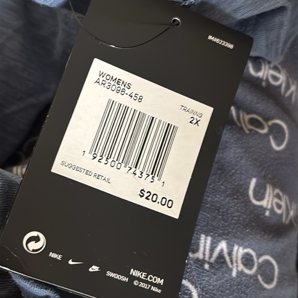 Nike | New Women's Nike Swoosh T-shirt jersey blue - Picture 2 of 11